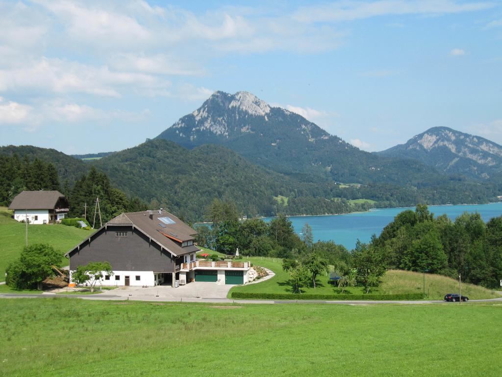 Bauernhof Unterhoefner Villa Hof bei Salzburg Bagian luar foto